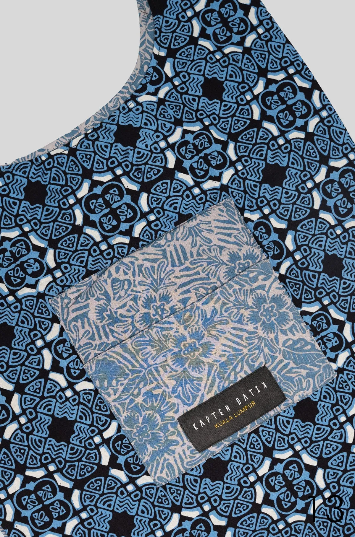[ONLINE EXCLUSIVE] Artisanal Batik Pocket Grocer Bag