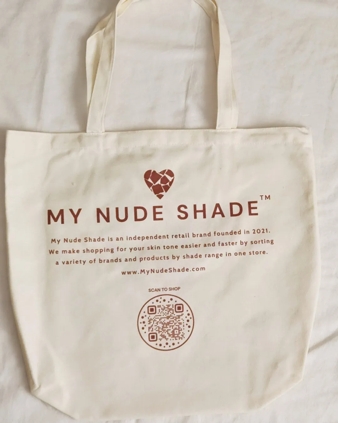 Organic Canvas Flat-Bottom Tote Bag
