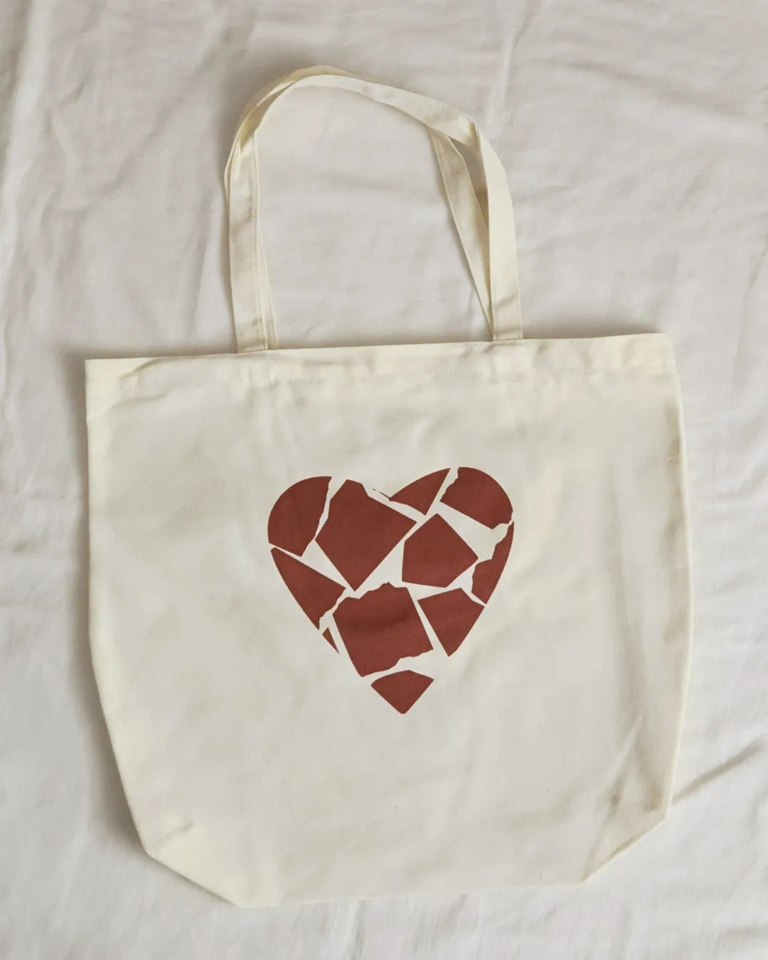 Organic Canvas Flat-Bottom Tote Bag