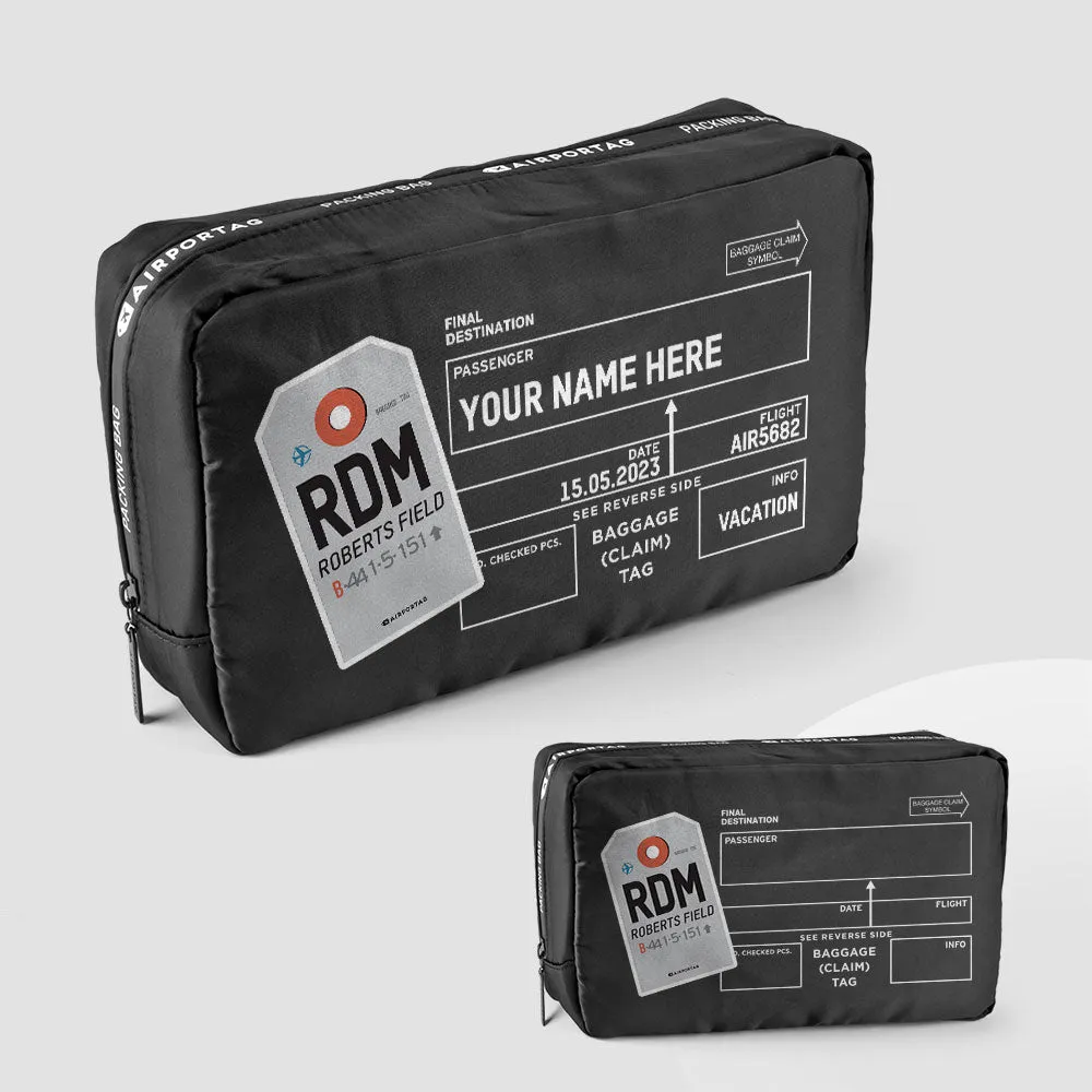 RDM - Packing Bag