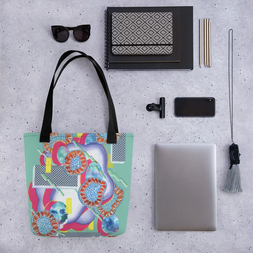 Rectangle Jelly Organism Tote bag