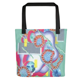 Rectangle Jelly Organism Tote bag