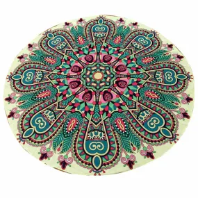 Round Hippie Chiffon Tapestry Beach Throw Towel Yoga Mat Bohemian