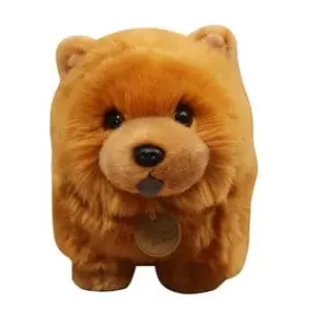 Stuffed Small Red Chow Aurora Plush 10"