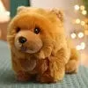 Stuffed Small Red Chow Aurora Plush 10"