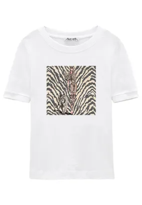 TIGER DARK White T-Shirt