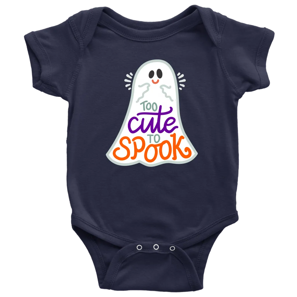 Too CUTE to SPOOK Halloween Baby Snap Bodysuit