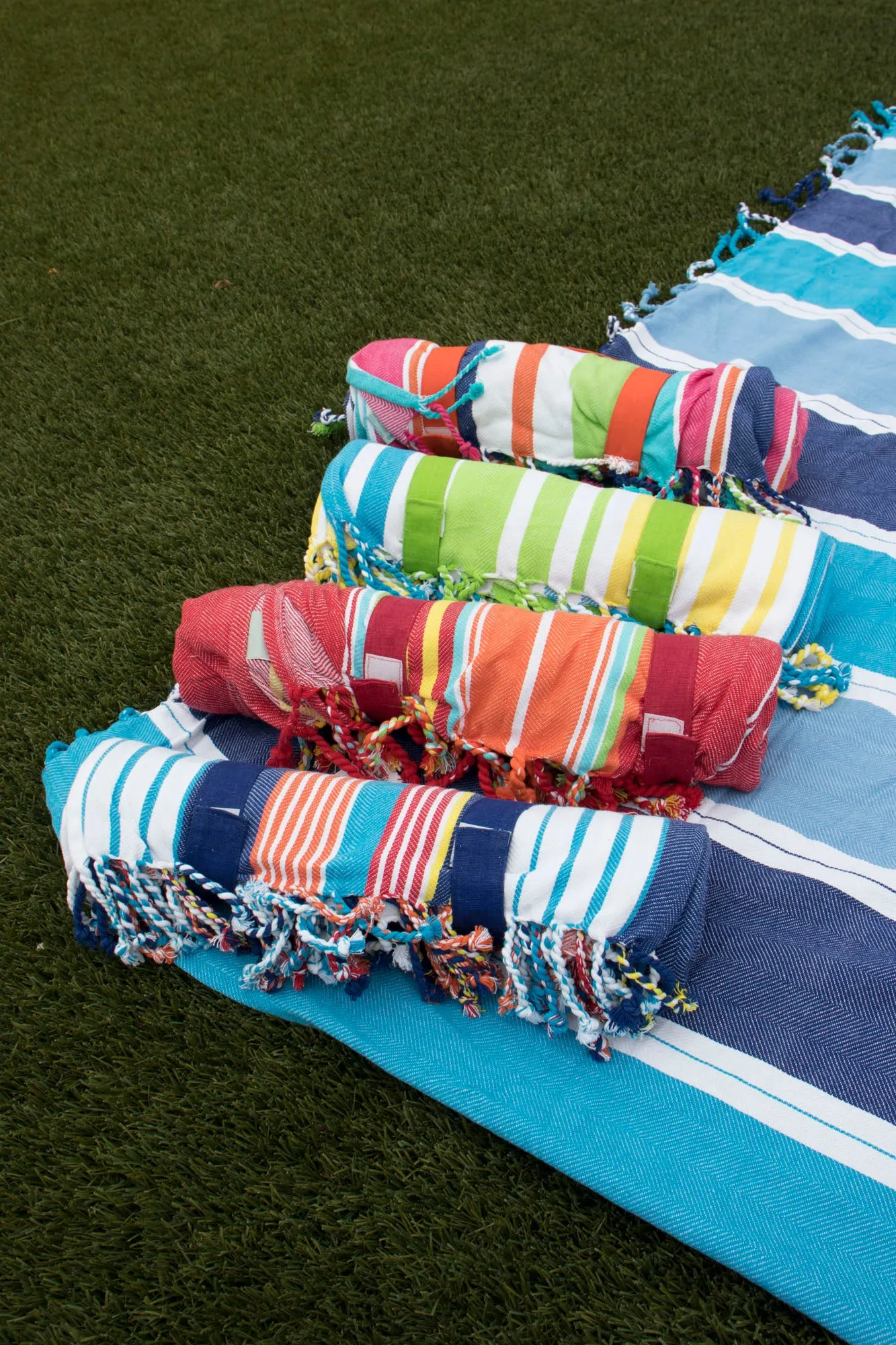 Tropical Fringe Beach Blanket