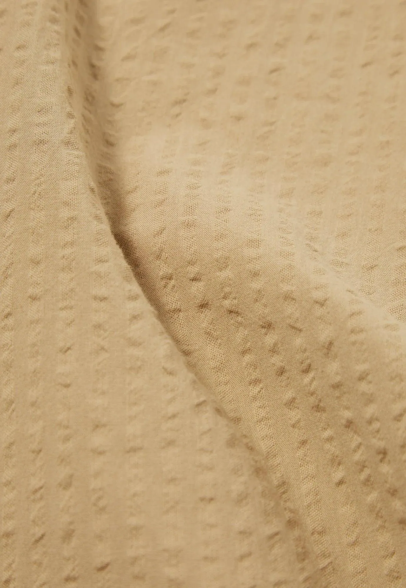 Universal Works - Camp Shirt II In Summer Oak Onda Cotton