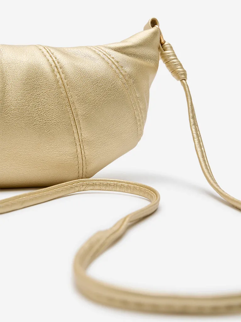 Westside Gold Croissant Sling Bag