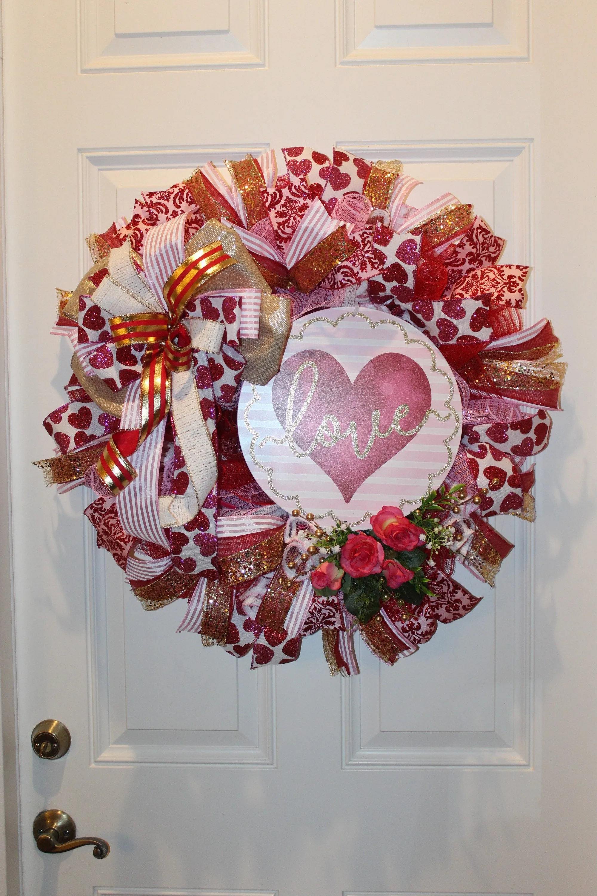 XL Elegant Valentine Wreath